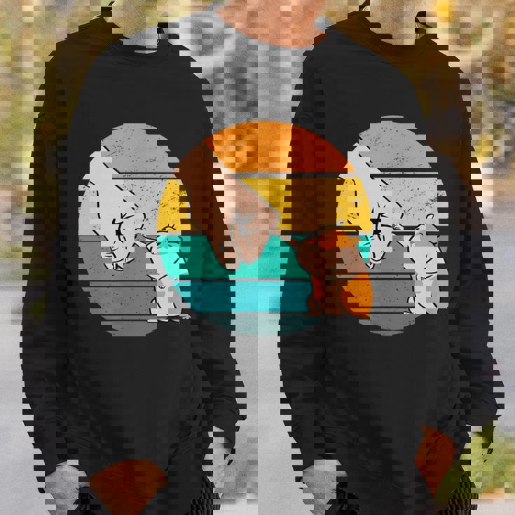 ハムスターフレンド げっ歯類ペット スウェットシャツ 彼への贈り物