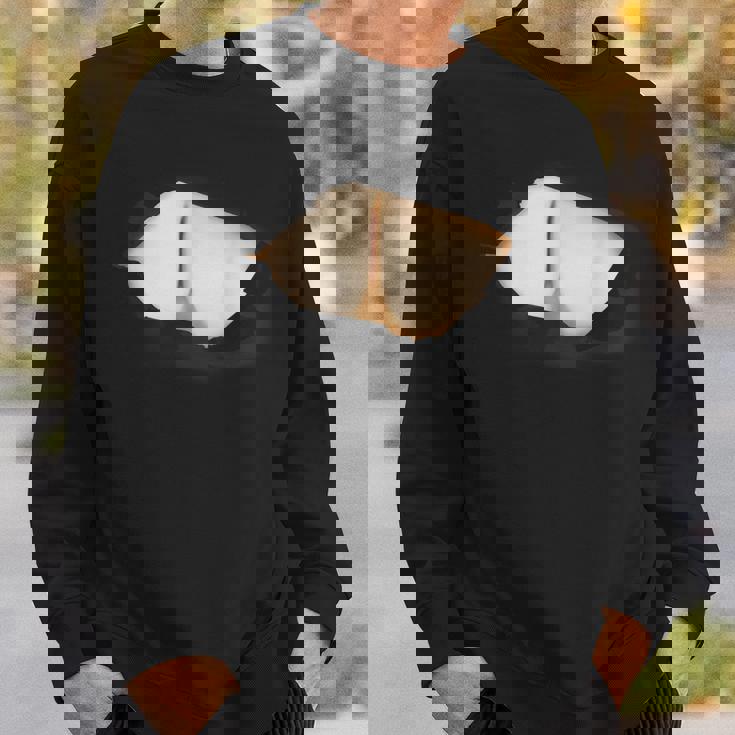 ハロウィン Oops I Tore My Clothes おっぱい 谷間コスチューム スウェットシャツ 彼への贈り物