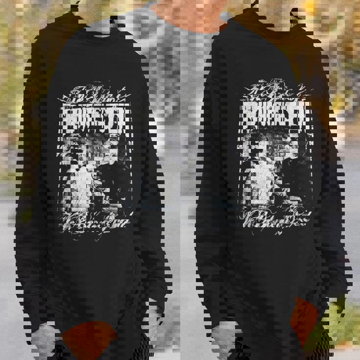 ハロウィンモンスターホラー映画 FrankenStein スウェットシャツ 彼への贈り物