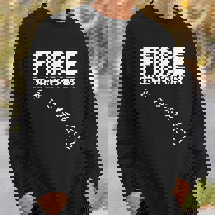 ハワイ 消防士 救助隊 制服 デューティー スウェットシャツ 彼への贈り物