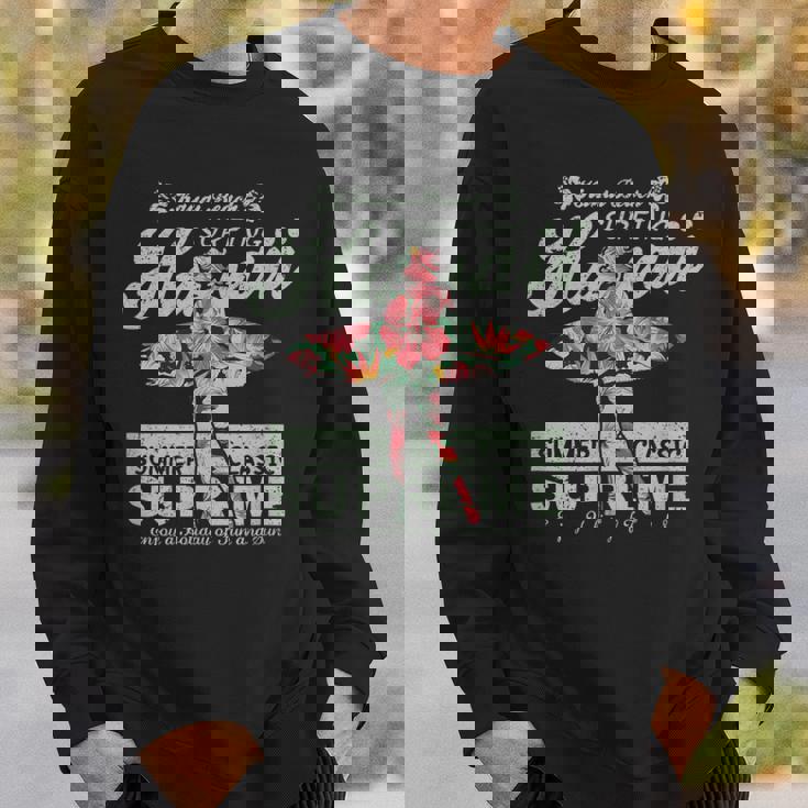 ハワイレトロ シュプリーム カウアイ サーフィン クラシック スウェットシャツ 彼への贈り物