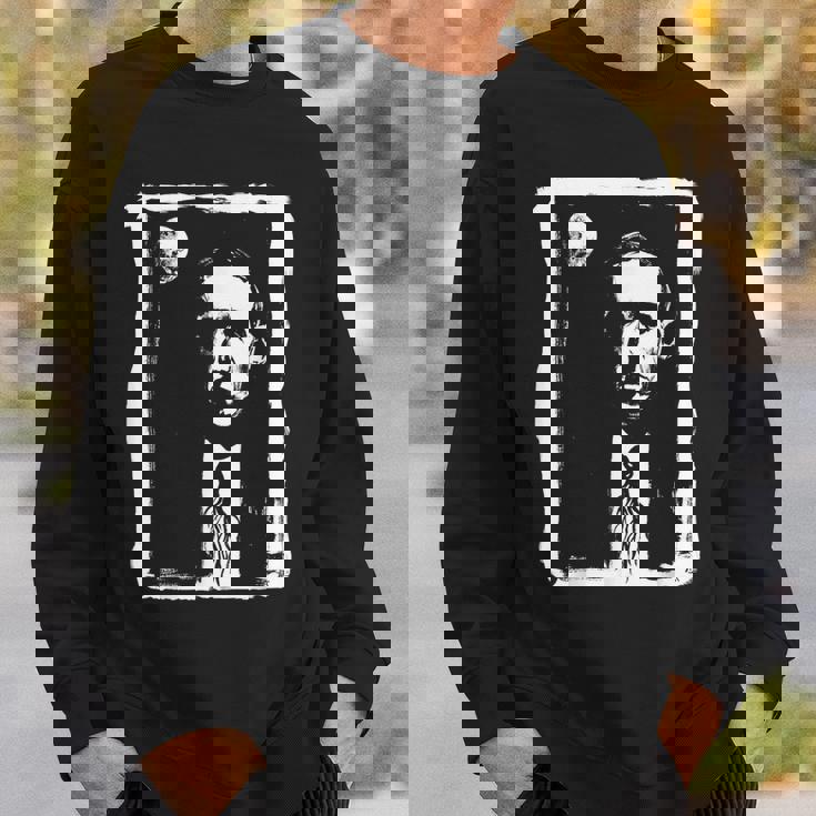 ハワード・フィリップス アート キム・ディアス・ホルム 絵 インク クトゥルフ Hpl Cthulhu Howard スウェットシャツ 彼への贈り物