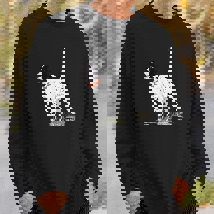 ハンターのためのバードハンティング メンズ イングリッシュポインター ドッググラフィック スウェットシャツ 彼への贈り物