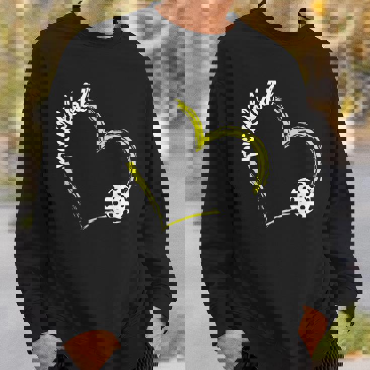 ハート ピックルボール ラブパドル スポーツ ピックルボール スウェットシャツ 彼への贈り物