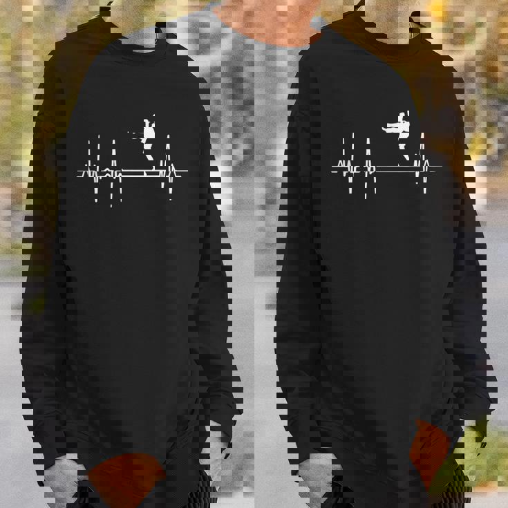 ハートライン・キックボクシング 格闘家パルスライン スウェットシャツ 彼への贈り物