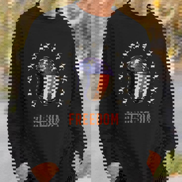 バイカー ヘルメット ライダー アメリカン ハーレー チョッパー バイク ジェット ヘルメット ツーリング イージー スウェットシャツ 彼への贈り物