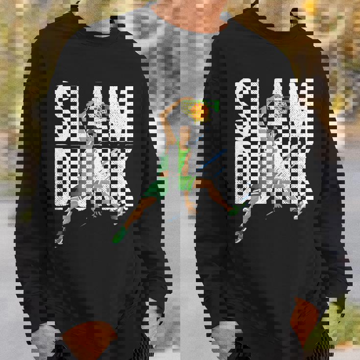 バスケットボール スラム ダンク チーム トレーニング ゲーム コーチ キッズ ギフト スウェットシャツ 彼への贈り物