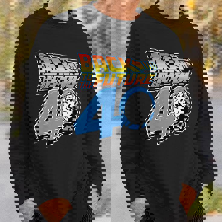 バック・トゥ・ザ・フューチャー 40周年記念 ビデオゲームスタイル F&B スウェットシャツ 彼への贈り物