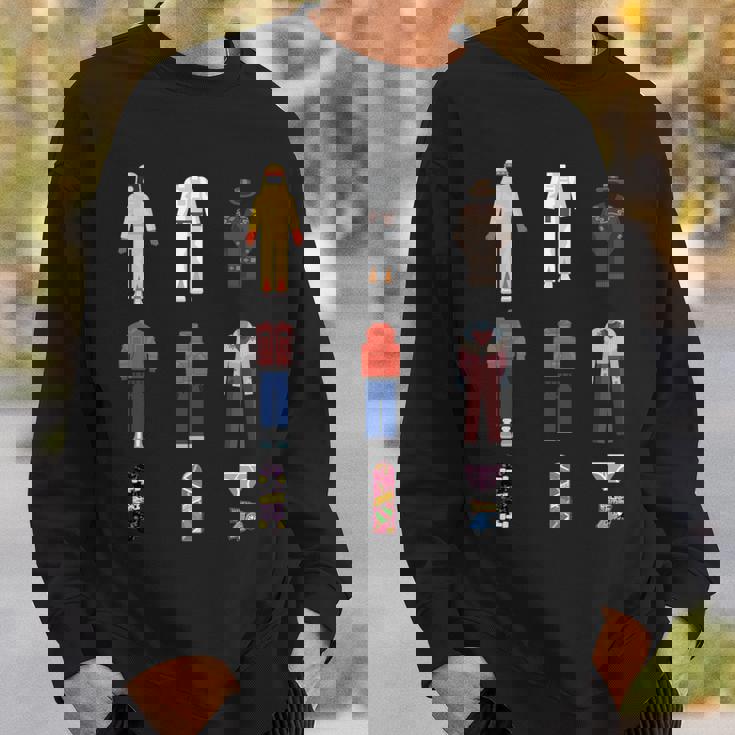 バック・トゥ・ザ・フューチャー 40周年記念の象徴的な衣装 長袖tシャツ スウェットシャツ 彼への贈り物