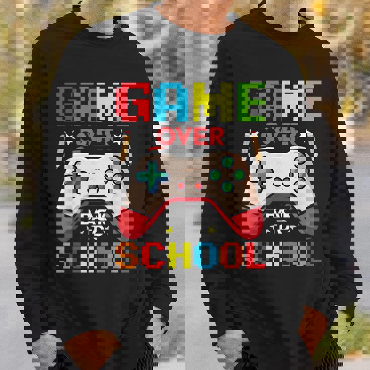 バック・トゥ・スクール-ゲームオーバーバック・トゥ・スクール スウェットシャツ 彼への贈り物