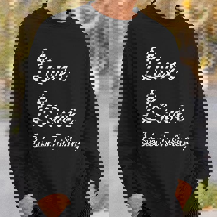 バトントワラー ライブ・ラブ・バトントワリング スウェットシャツ 彼への贈り物