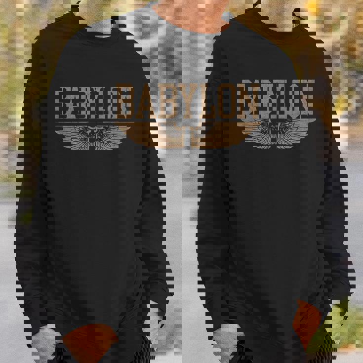 バビロン 古代メソポタミア バビロニア帝国 スウェットシャツ 彼への贈り物