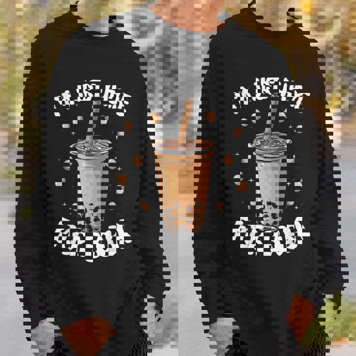 バブルティー かわいい カワイイ グラフィック 面白デザイン ボバティー スウェットシャツ 彼への贈り物