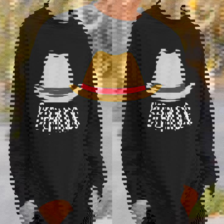 バミューダハット イギリス 海外領土 お土産 スウェットシャツ 彼への贈り物