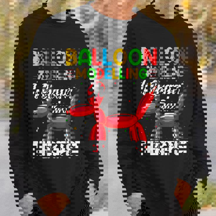 バルーンモデリング セラピストより安価 バルーンアート スウェットシャツ 彼への贈り物