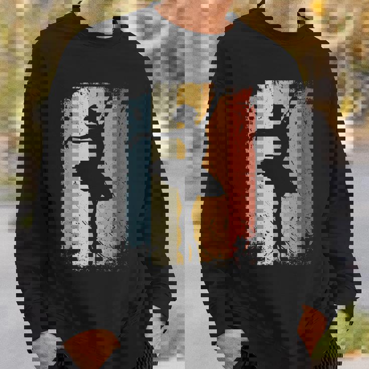 バレエダンスダンスバレリーナシューズ En Pointe ヴィンテージレトロ スウェットシャツ 彼への贈り物