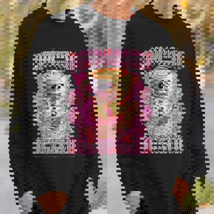 バレリーナ カプチーナ Ai ジェネラーレ イタリアンキャラクター ブレイン スウェットシャツ 彼への贈り物