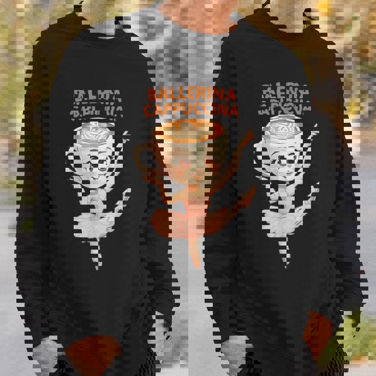 バレリーナ カプチーナ イタリアン ブレイン ミーム キッズ メンズ レディース スウェットシャツ 彼への贈り物