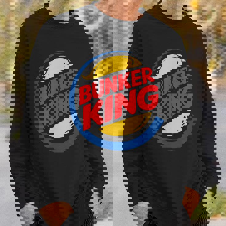 バンカーキング パロディ ファニー アンチトランプ スウェットシャツ 彼への贈り物