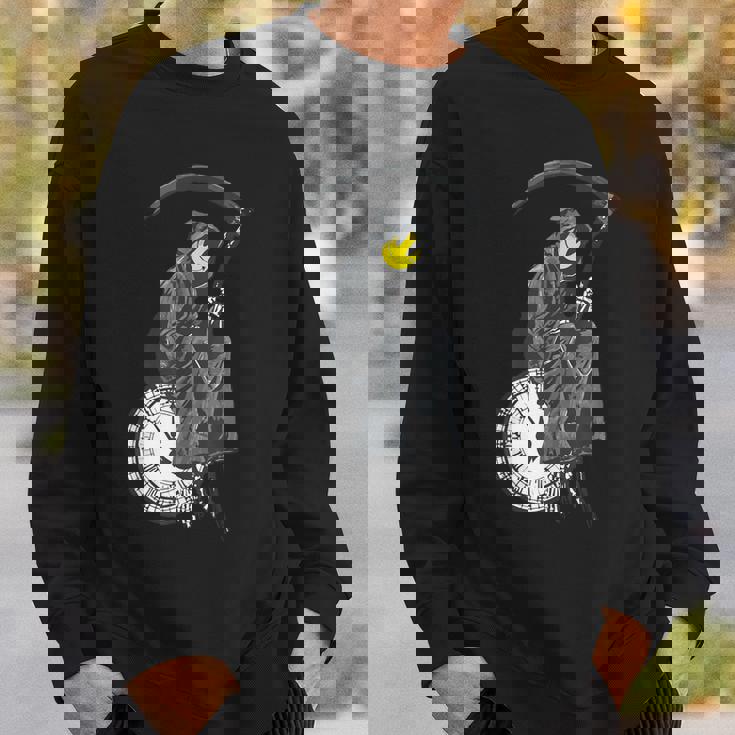 バンクシーの死神時計 スウェットシャツ 彼への贈り物