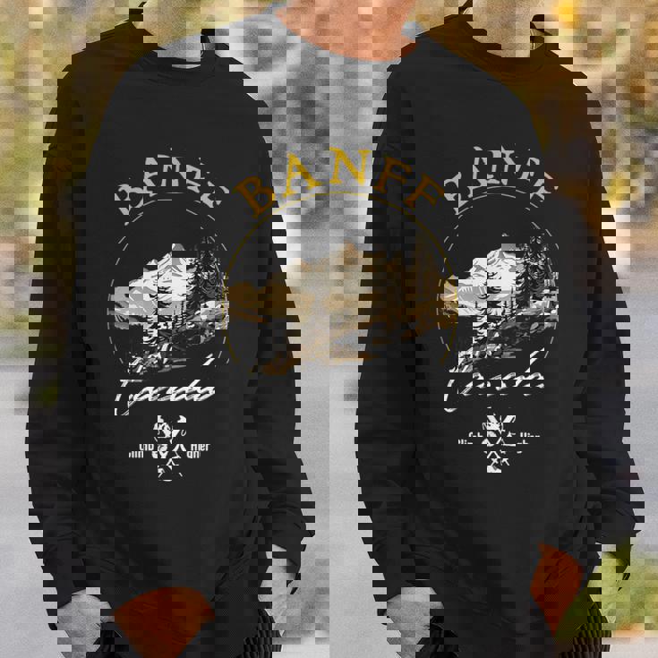 バンフ レトロ ヴィンテージ アパレル バンフ お土産 スウェットシャツ 彼への贈り物