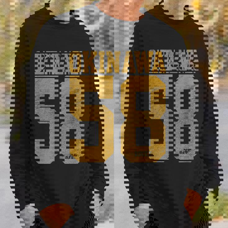 バーシティスタイル 沖縄 日本 スウェットシャツ 彼への贈り物