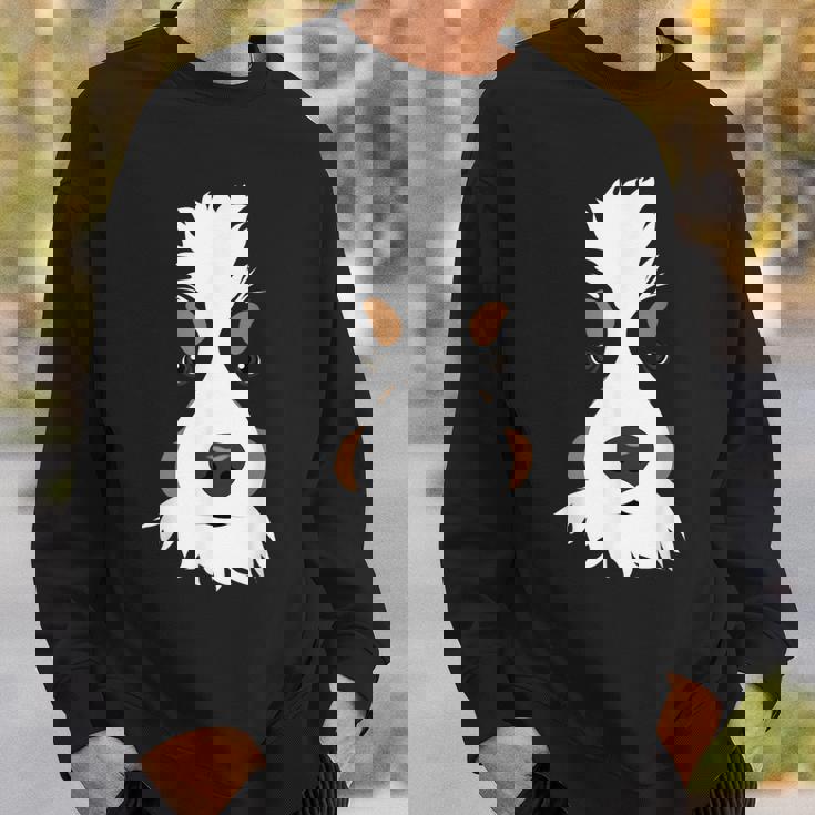 バーニーズマウンテンドッグの子犬 スウェットシャツ 彼への贈り物