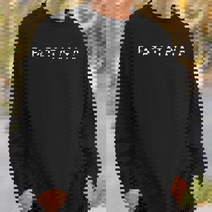 パタヤパタヤパタヤンホームタウンお土産 スウェットシャツ 彼への贈り物