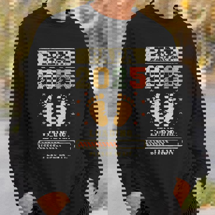 パパ 2025 ローディング 出産発表 これからパパになる人 スウェットシャツ 彼への贈り物