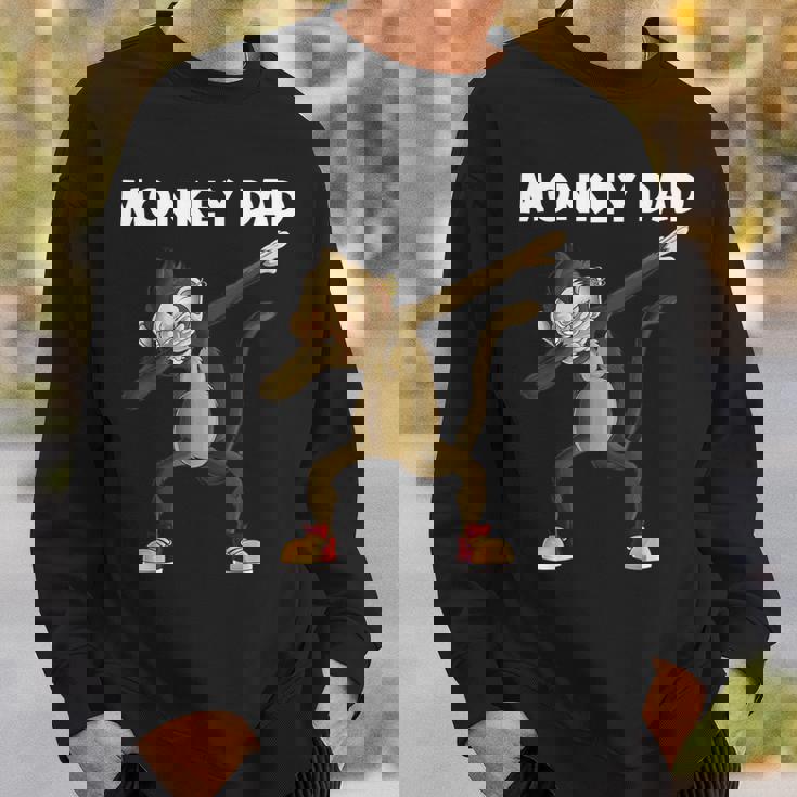 パパ・ゴリラ猿 チンパンジー 動物 かわいい猿 ギフト スウェットシャツ 彼への贈り物