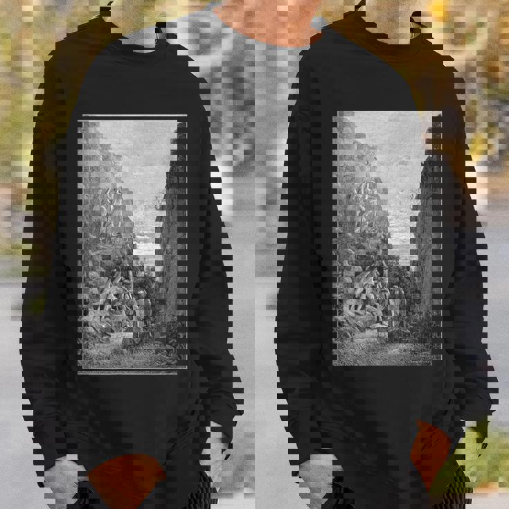 パラダイス・ロスト「So Promised He」ギュスターヴ・ドレ アート スウェットシャツ 彼への贈り物