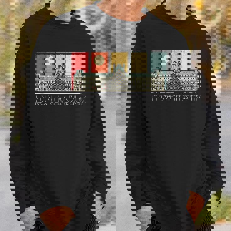 パリのルーブル美術館 フランス観光 スウェットシャツ 彼への贈り物