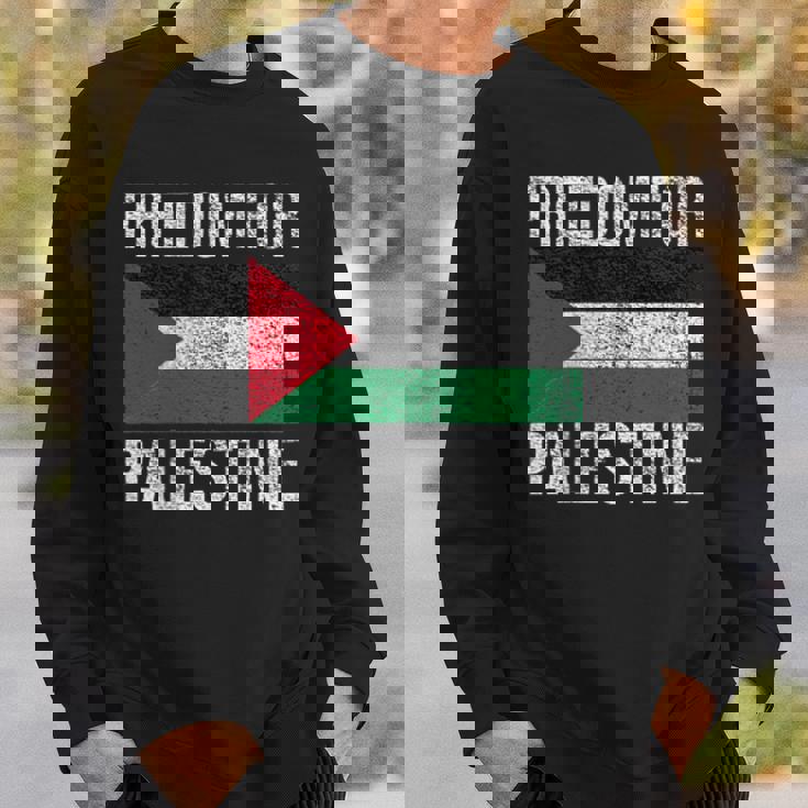 パレスチナの自由旗フリーパレスチナガザパレスチナ人 スウェットシャツ 彼への贈り物