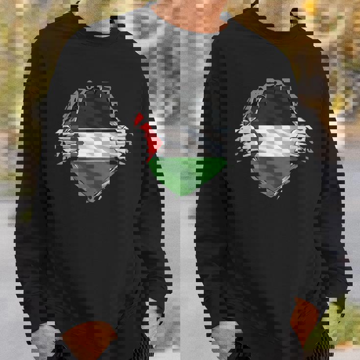 パレスチナシャツ パレスチナ国旗 アラビアのルーツ 遺産 Dna スウェットシャツ 彼への贈り物