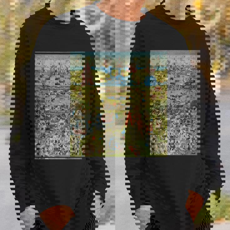 ヒエロニムス・ボッシュ 地球の喜びの庭 アート スウェットシャツ 彼への贈り物