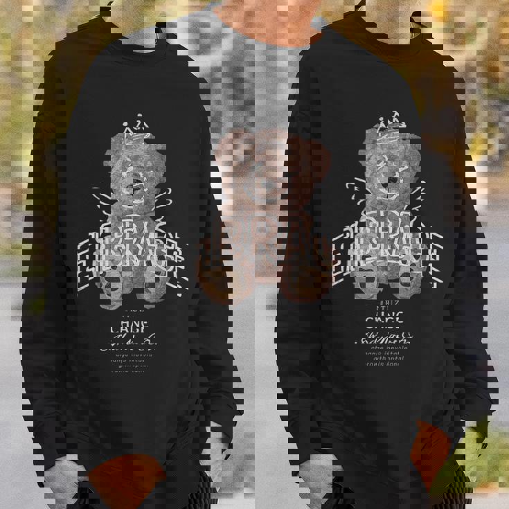 ヒップホップ Y2k Hip Hop ヒップスター ビンテージ エッジー レトロ アーバン ストリートウェア テディ スウェットシャツ 彼への贈り物