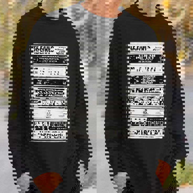 ヒップホップアーティスト カセット オールドスクールラップ スウェットシャツ 彼への贈り物