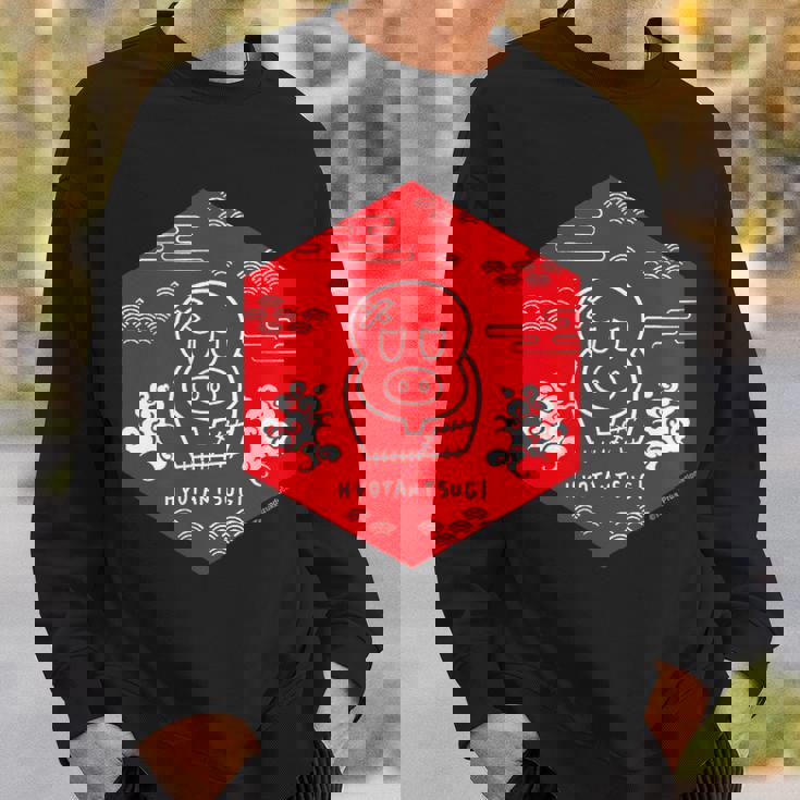 ヒョウタンツギ 和柄ヘキサゴン Ctezuka Productions スウェットシャツ 彼への贈り物