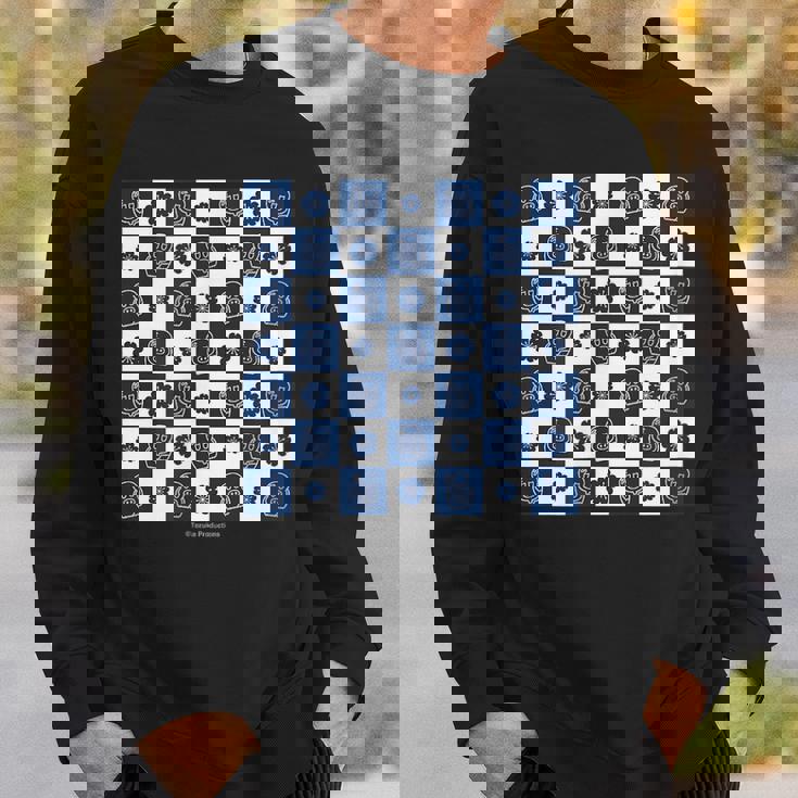 ヒョウタンツギ 和柄市松模様 Ctezuka Productions スウェットシャツ 彼への贈り物