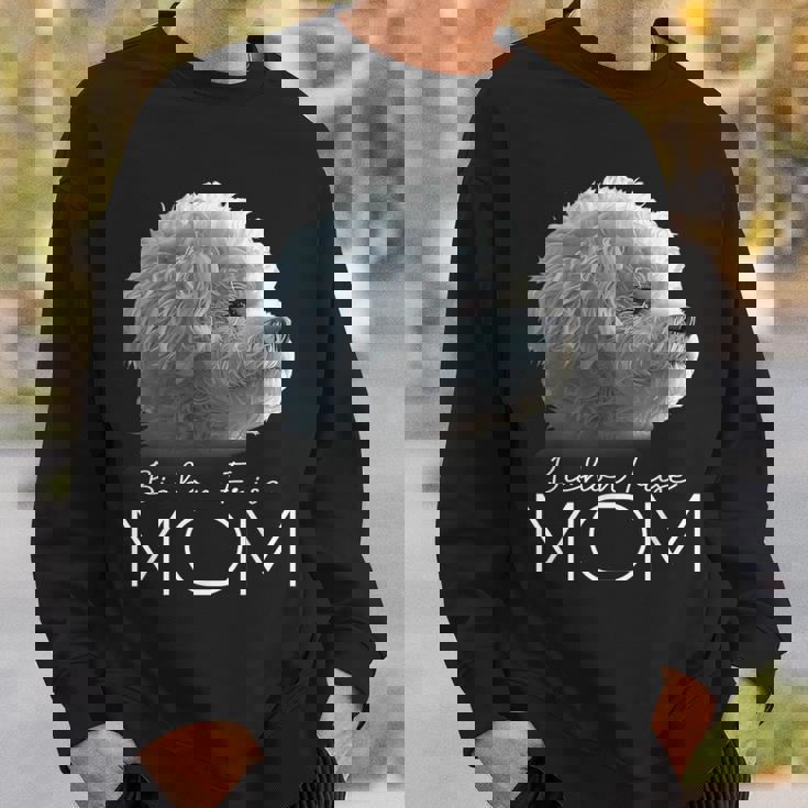 ビション・フリーゼ ママ スウェットシャツ 彼への贈り物