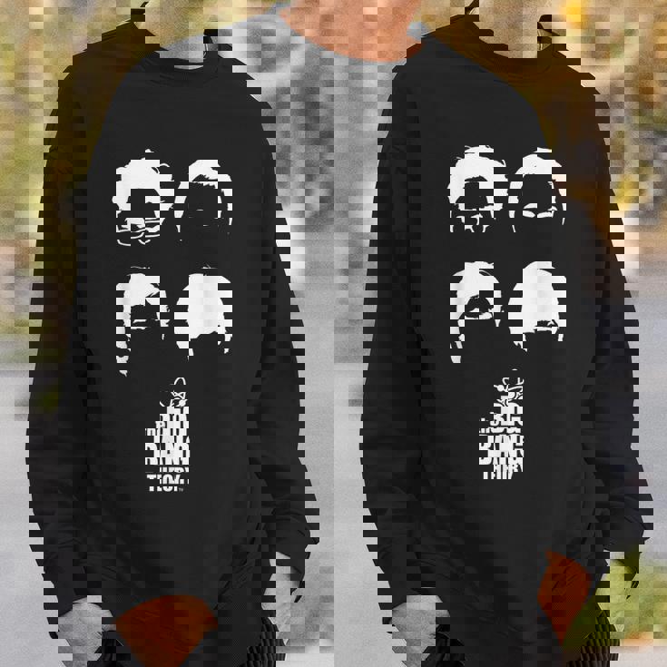 ビッグバン理論 ロゴ グループ ヘアショット スウェットシャツ 彼への贈り物