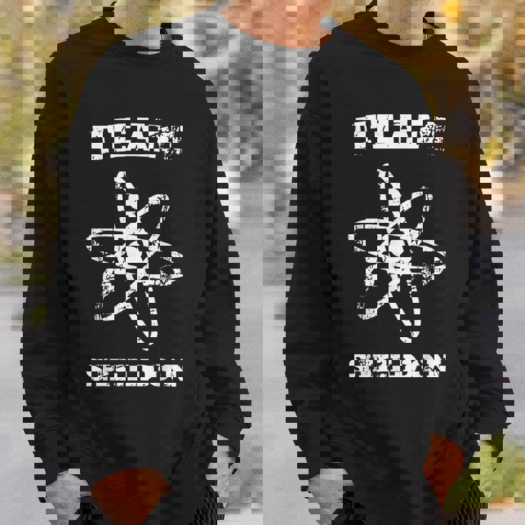 ビッグバン理論ロゴチームシェルドン・アトム スウェットシャツ 彼への贈り物