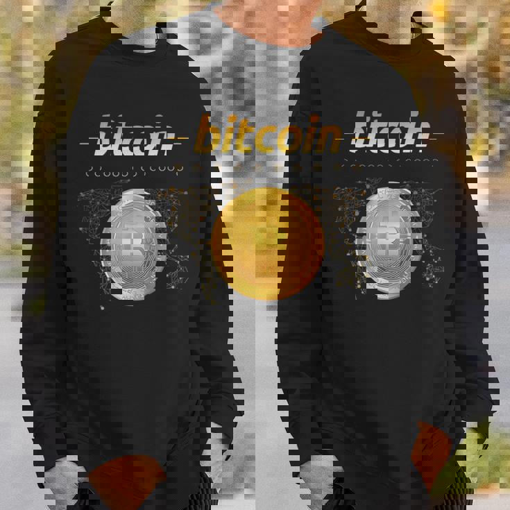 ビットコインシャツ ビットコインロゴ 暗号シャツ 暗号ギフト ビットコイン スウェットシャツ 彼への贈り物