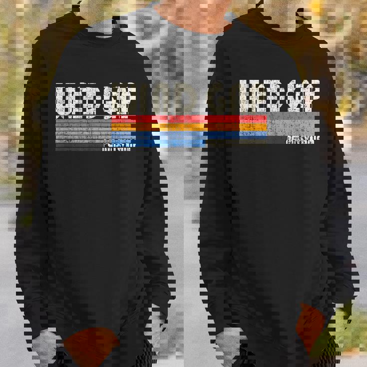 ビンテージ レトロ 70年代 80年代スタイル 風のギャップの故郷、Pa スウェットシャツ 彼への贈り物