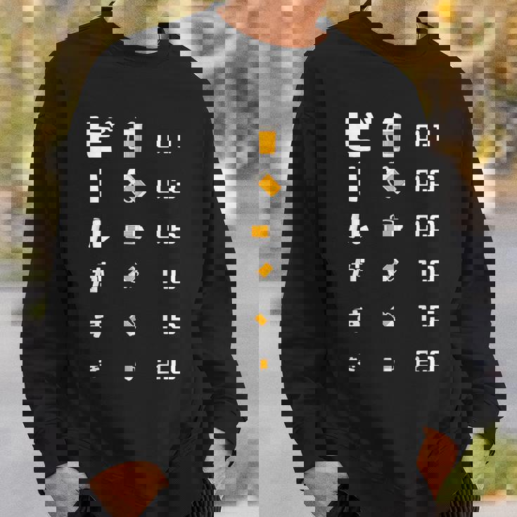 ビールがすき 視力検査 ビールジョッキ ビール 酒飲み 酒好き ビアガーデン ビール好き スウェットシャツ 彼への贈り物