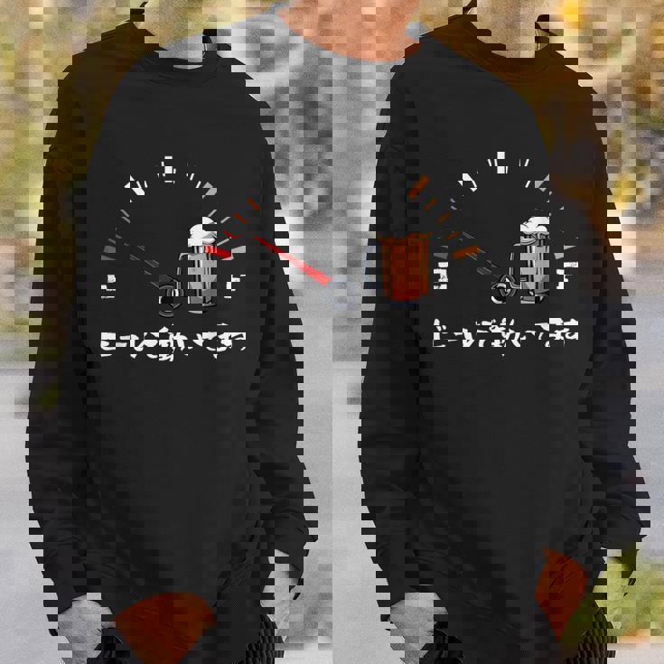 ビールで動いてます 酒 メンズ おもしろ 筆文字 面白い 服 オリジナル おもしろグッズ 文字 ネタ ビール愛好者の誇り スウェットシャツ 彼への贈り物