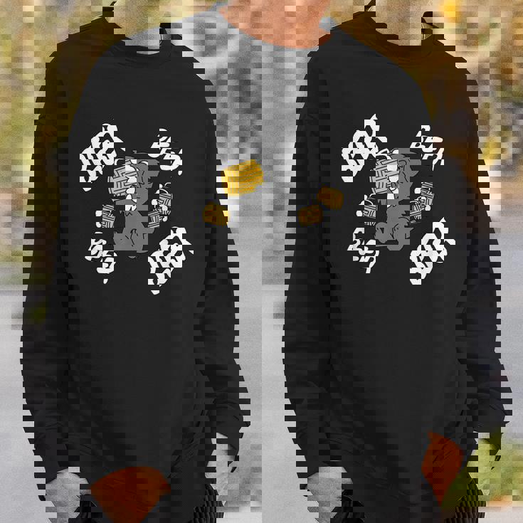 ビールシュナウザー犬 スウェットシャツ 彼への贈り物