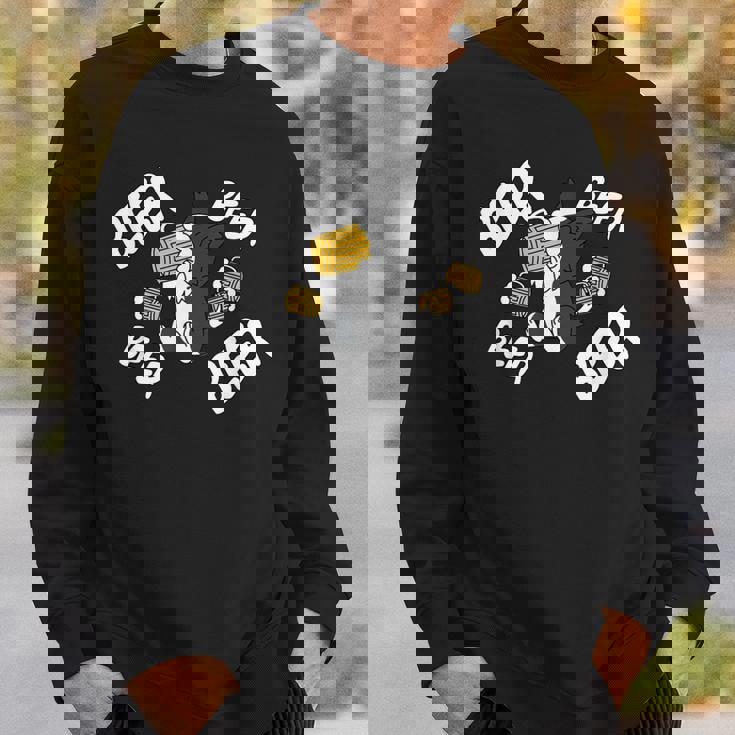 ビールボーダーコリー 犬 スウェットシャツ 彼への贈り物