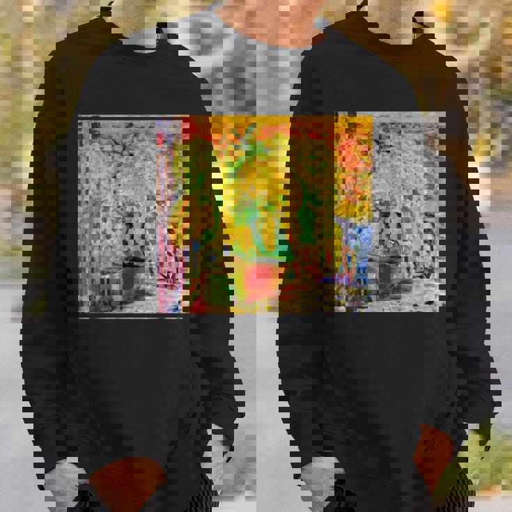 ピエール・ボナール作 ミモザの束 1945 スウェットシャツ 彼への贈り物