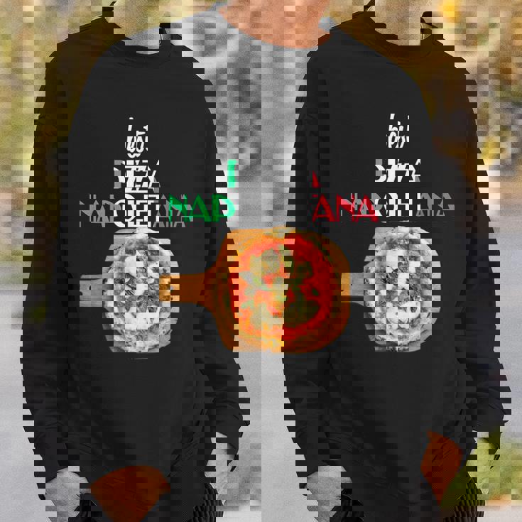 ピザ ナポレターナ イタリア ナポリ ピザ マルゲリータ スウェットシャツ 彼への贈り物